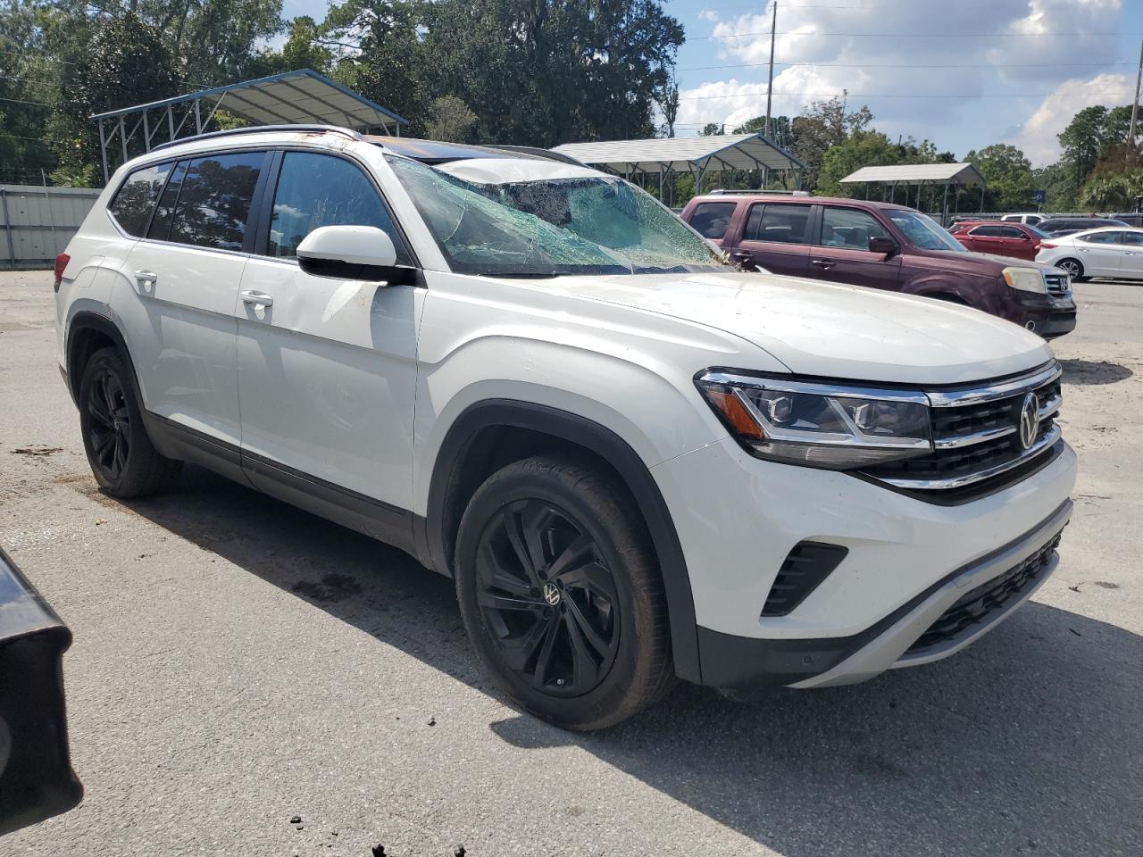 Lot #2989212679 2022 VOLKSWAGEN ATLAS SE