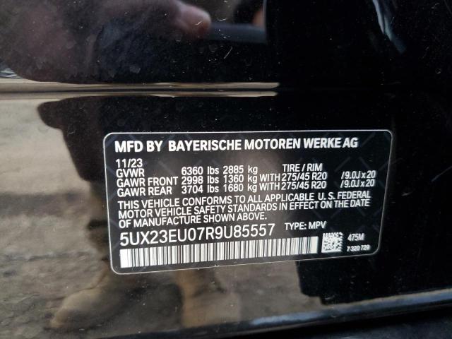 2024 BMW X5 XDRIVE4 - 5UX23EU07R9U85557