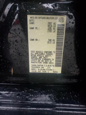 2017 NISSAN ALTIMA 3.5 - 1N4BL3AP5HC114976