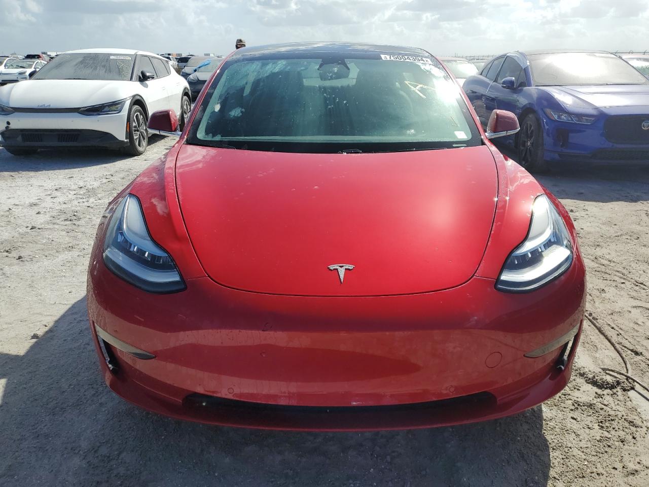 Lot #2989300295 2020 TESLA MODEL 3