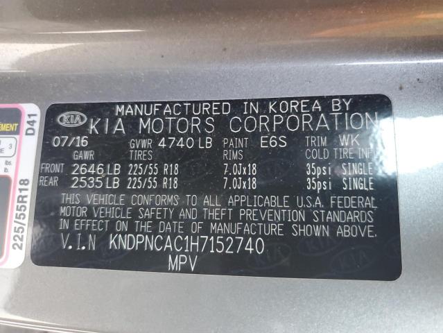 2017 KIA SPORTAGE E - KNDPNCAC1H7152740