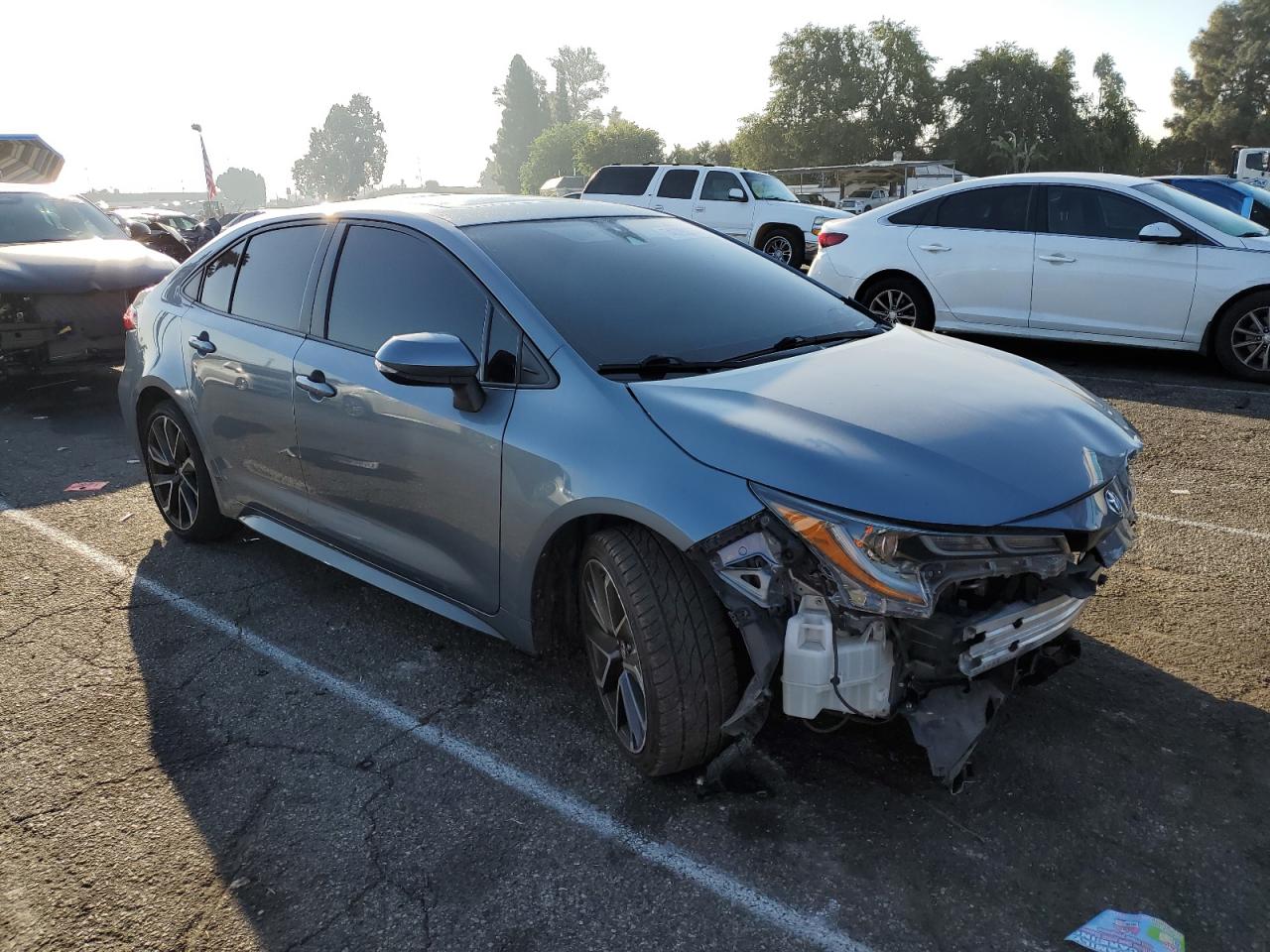 Lot #2989368564 2020 TOYOTA COROLLA SE