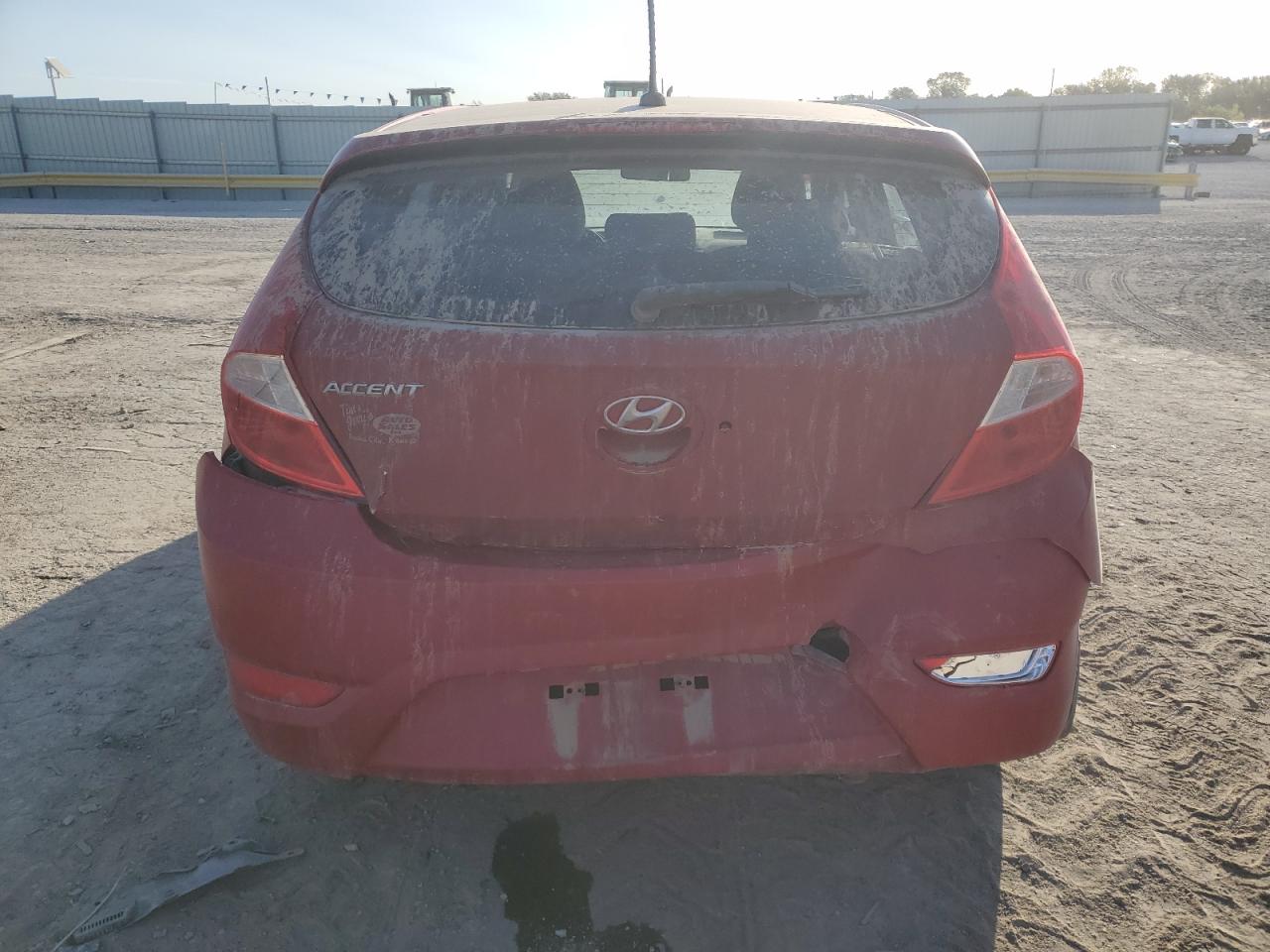 Lot #2921724730 2015 HYUNDAI ACCENT GLS