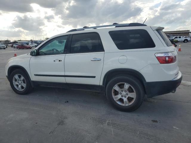 GMC ACADIA SL 2010 white 4dr spor gas 1GKLRKED5AJ129118 photo #3