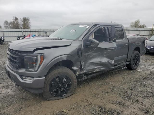 FORD F150 SUPER 2022 gray  gas 1FTFW1E8XNFB45614 photo #1