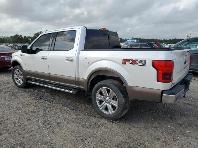 FORD F150 SUPER 2018 white  gas 1FTEW1EG6JKD00020 photo #3