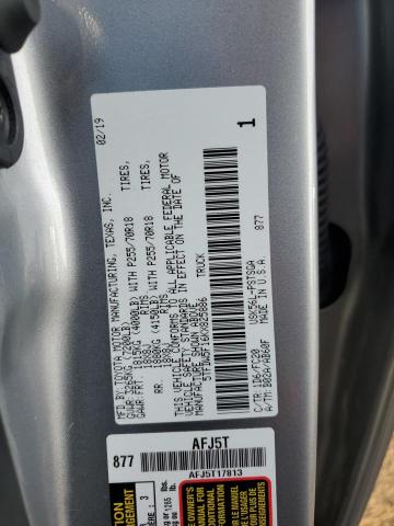 2019 TOYOTA TUNDRA CRE - 5TFDW5F16KX825886