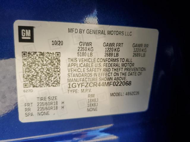 2021 CADILLAC XT4 PREMIU - 1GYFZCR44MF022068