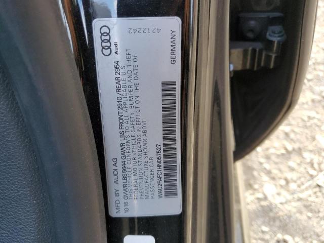 2017 AUDI S7 PRESTIG WAU2FAFC1HN057527