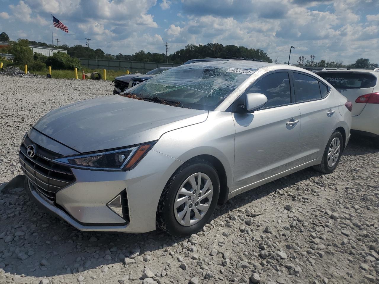 Lot #2970211275 2020 HYUNDAI ELANTRA SE