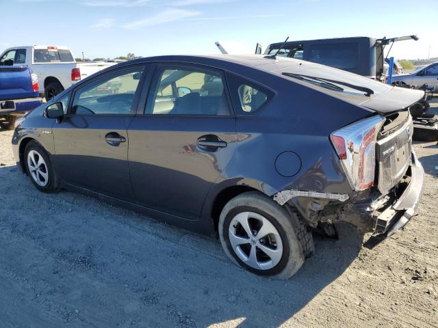 TOYOTA PRIUS 2015 gray  hybrid engine JTDKN3DU8F1874804 photo #3