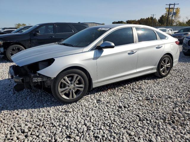 HYUNDAI SONATA SPO 2018 silver  gas 5NPE34AF1JH650158 photo #1