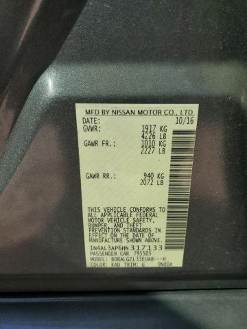 2017 NISSAN ALTIMA 2.5 - 1N4AL3AP6HN317133