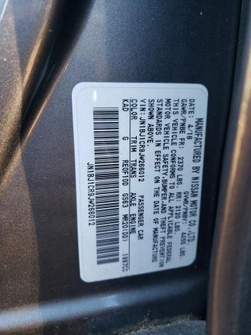 2018 NISSAN ROGUE SPOR - JN1BJ1CR9JW266012
