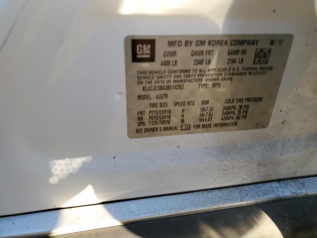 2018 BUICK ENCORE PRE - KL4CJESB4JB514293
