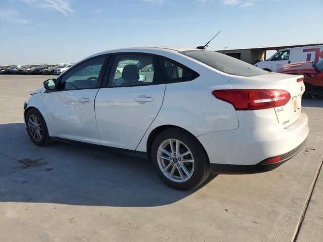 FORD FOCUS SE 2018 white  gas 1FADP3F21JL216758 photo #3