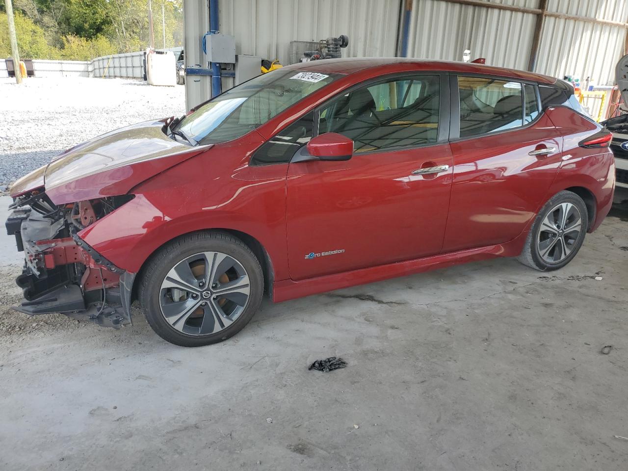 Lot #2955141871 2019 NISSAN LEAF S