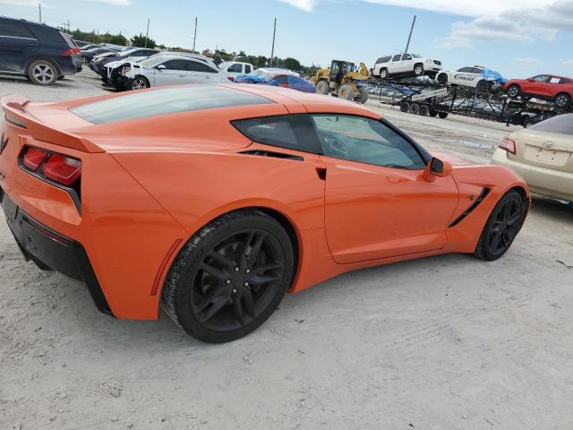 CHEVROLET CORVETTE S 2019 orange  gas 1G1YH2D79K5101311 photo #4