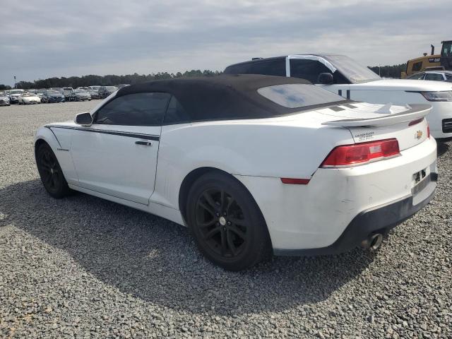 CHEVROLET CAMARO LT 2015 white  gas 2G1FD3D36F9148780 photo #3