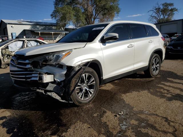 VIN 5TDZZRFH3KS296792 2019 Toyota Highlander, LE no.1