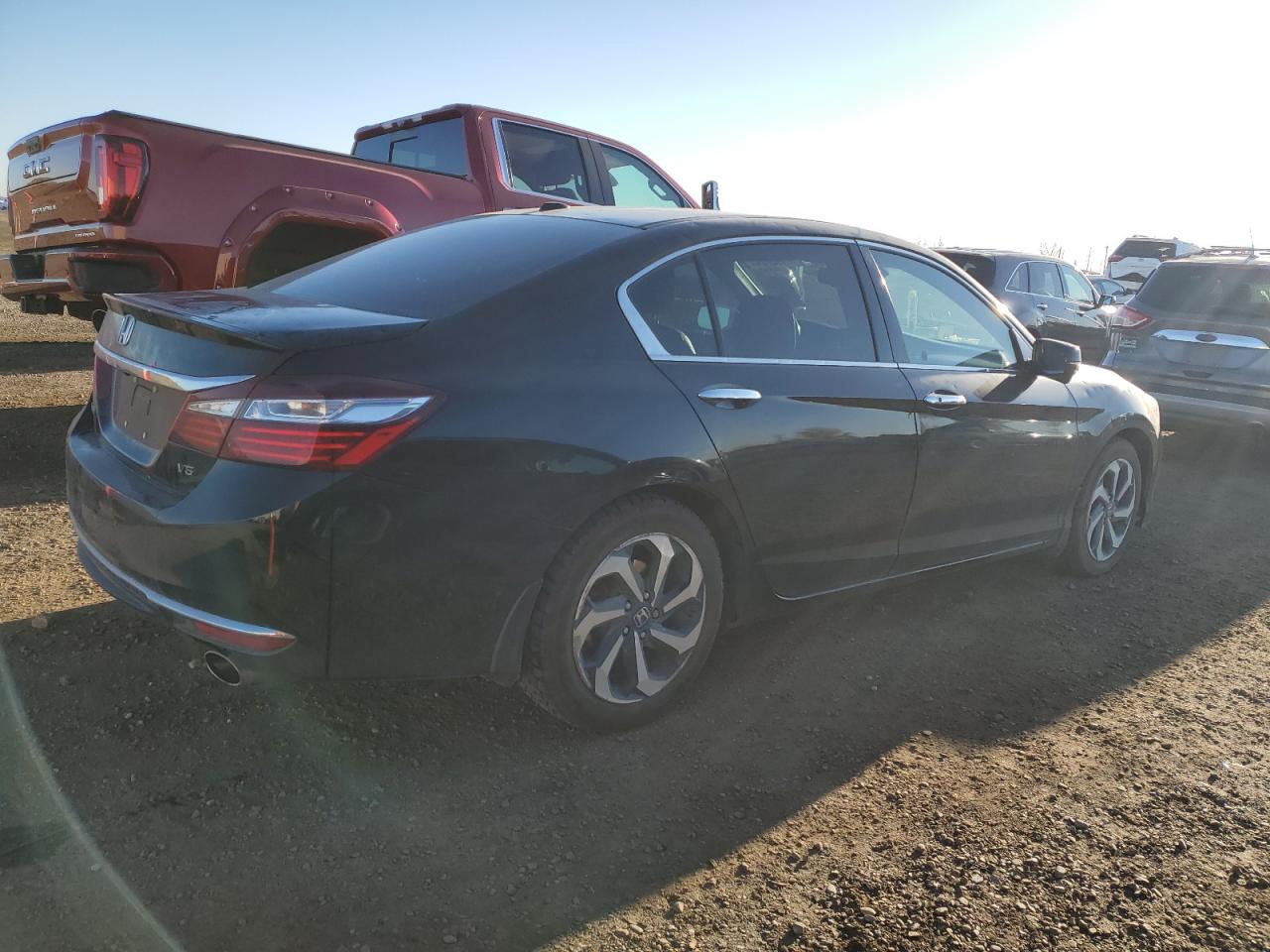 HONDA ACCORD EXL 2016 black sedan 4d gas 1HGCR3F84GA800386 photo #4