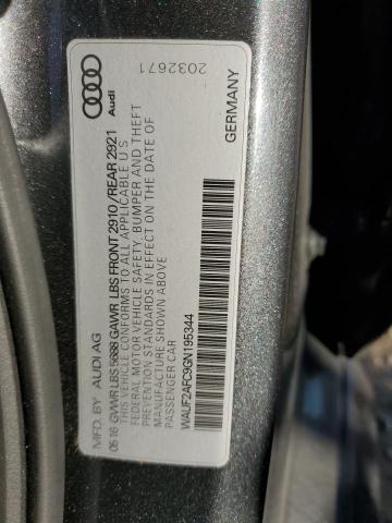2016 AUDI S6 PREMIUM WAUF2AFC9GN195344