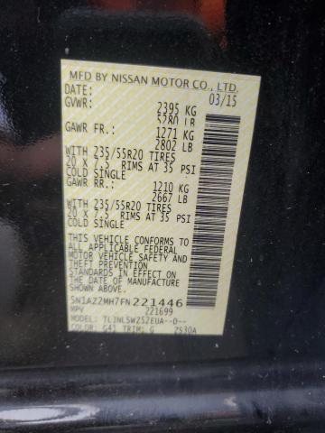 2015 NISSAN MURANO S - 5N1AZ2MH7FN221446