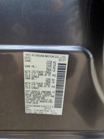 2017 NISSAN MURANO S - 5N1AZ2MG0HN142775