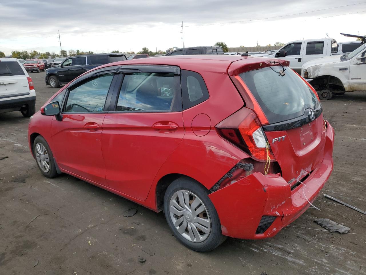 Lot #2928867714 2015 HONDA FIT LX