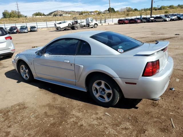 FORD MUSTANG 2002 silver  gas 1FAFP40472F113353 photo #3