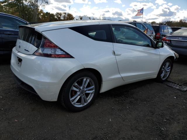 HONDA CR-Z EX 2012 white hatchbac hybrid engine JHMZF1D68CS000054 photo #4