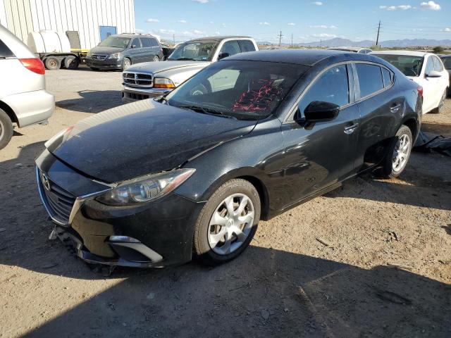 MAZDA 3 SV 2015 black sedan 4d gas JM1BM1T72F1273150 photo #1