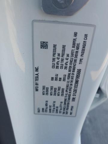 2021 TESLA MODEL 3 - 5YJ3E1EC9MF995666