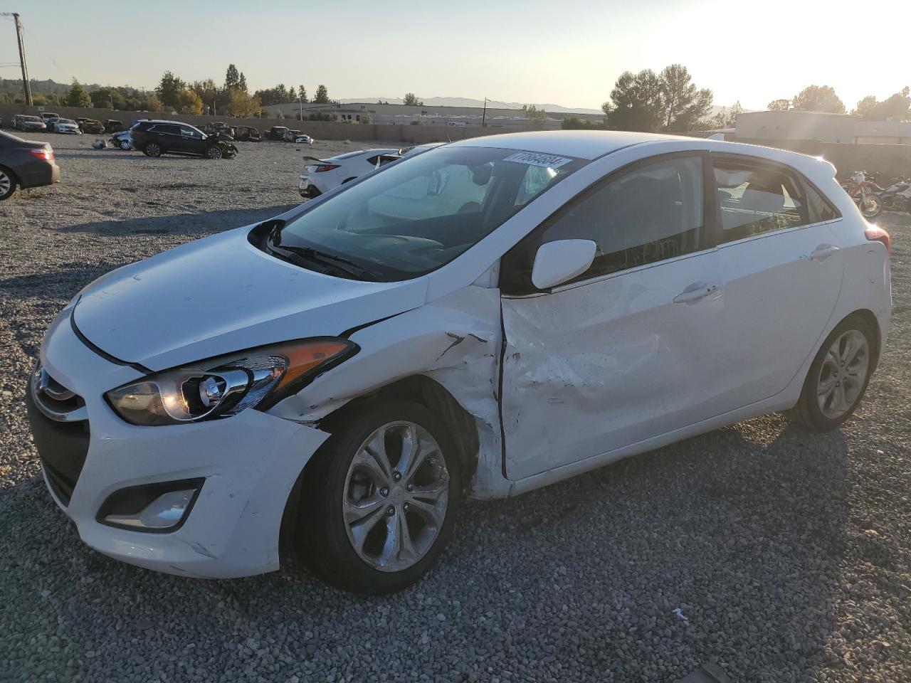 Lot #3034433721 2013 HYUNDAI ELANTRA GT