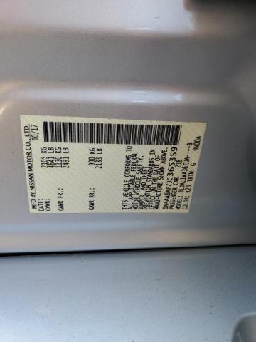 2018 NISSAN MAXIMA 3.5 - 1N4AA6AP7JC365359