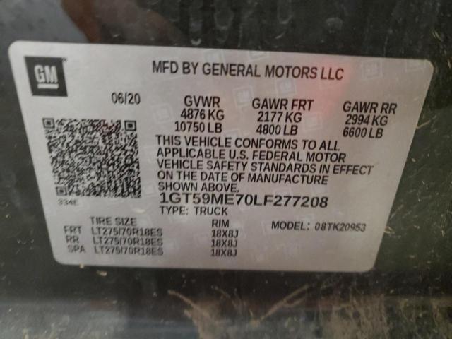 2020 GMC 2500 1GT59ME70LF277208