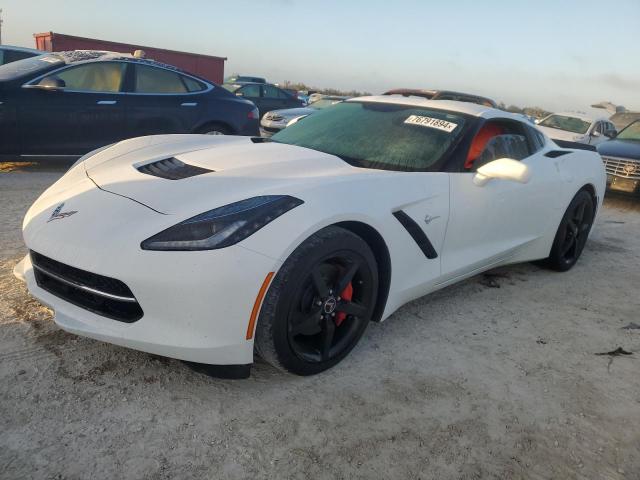 CHEVROLET CORVETTE S 2015 white coupe gas 1G1YC2D75F5118031 photo #1