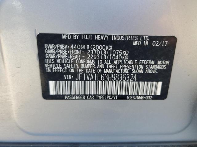 2017 SUBARU WRX PREMIU - JF1VA1E63H9836324