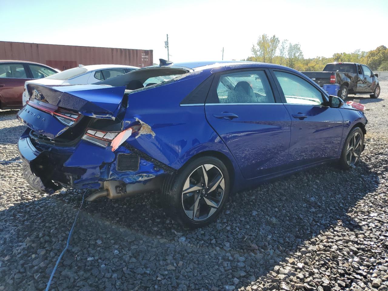 Lot #2953115703 2021 HYUNDAI ELANTRA SE