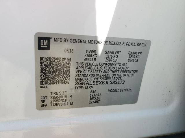 2018 GMC TERRAIN DE - 3GKALSEX6JL383173