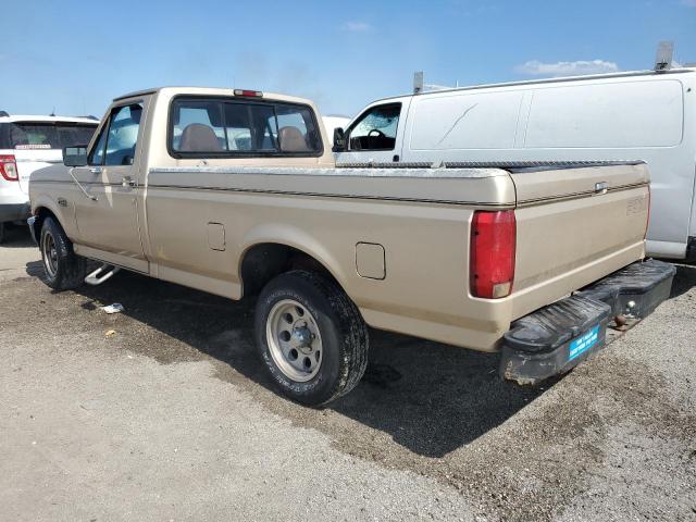 FORD F150 1996 tan  gas 1FTEF15Y6TNA15313 photo #3