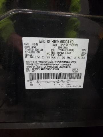 2016 FORD EDGE TITAN - 2FMPK4K82GBB30367