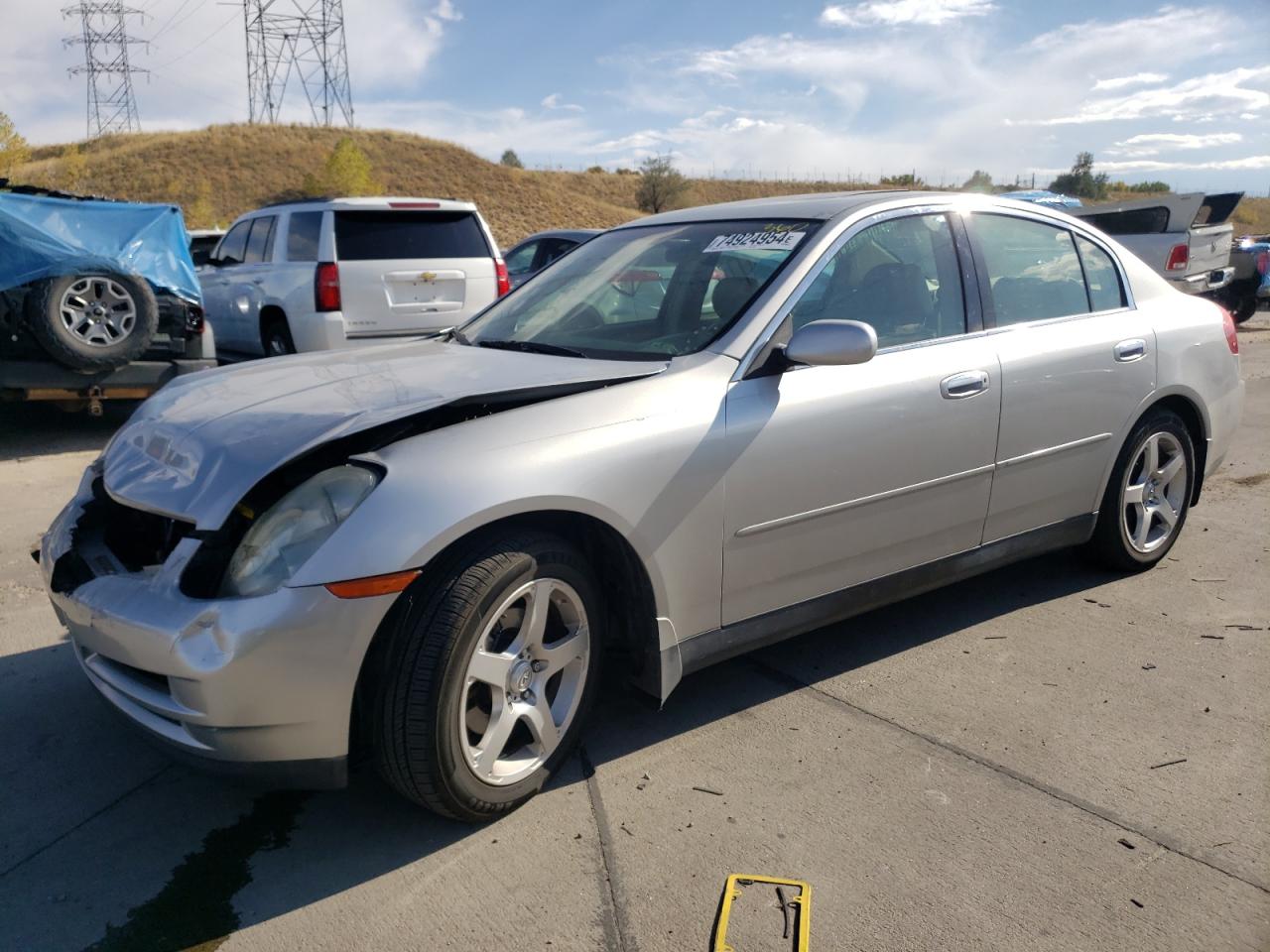 Lot #3026284266 2003 INFINITI G35