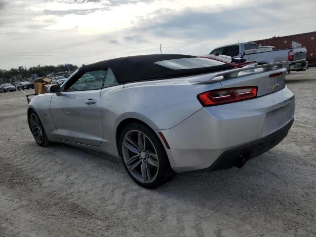 CHEVROLET CAMARO LT 2017 silver  gas 1G1FB3DSXH0180013 photo #3