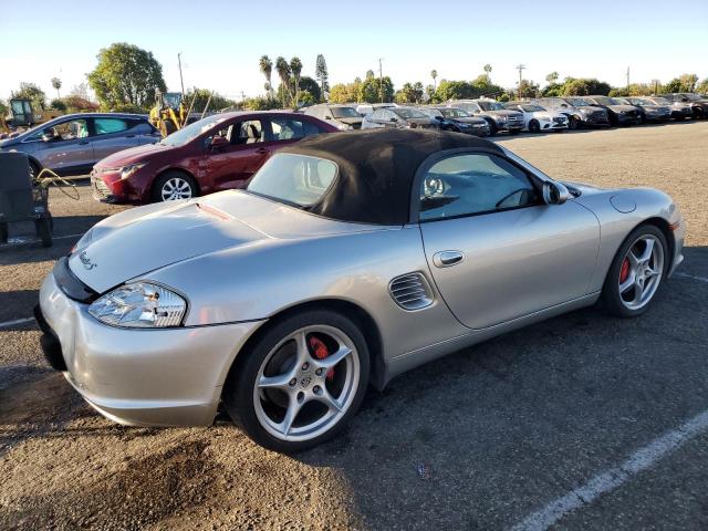 PORSCHE BOXSTER S 2003 silver  gas WP0CB29843U662463 photo #4