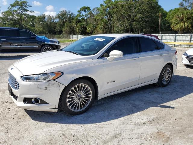 VIN 3FA6P0RU5DR338551 2013 Ford Fusion, Titanium Hev no.1