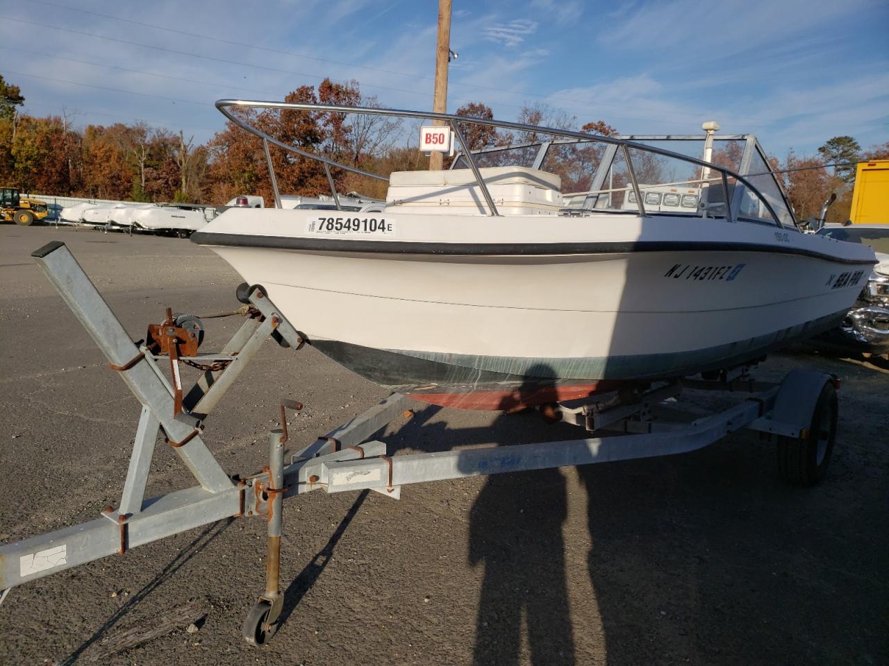 Lot #2974544416 1995 SEA BOAT