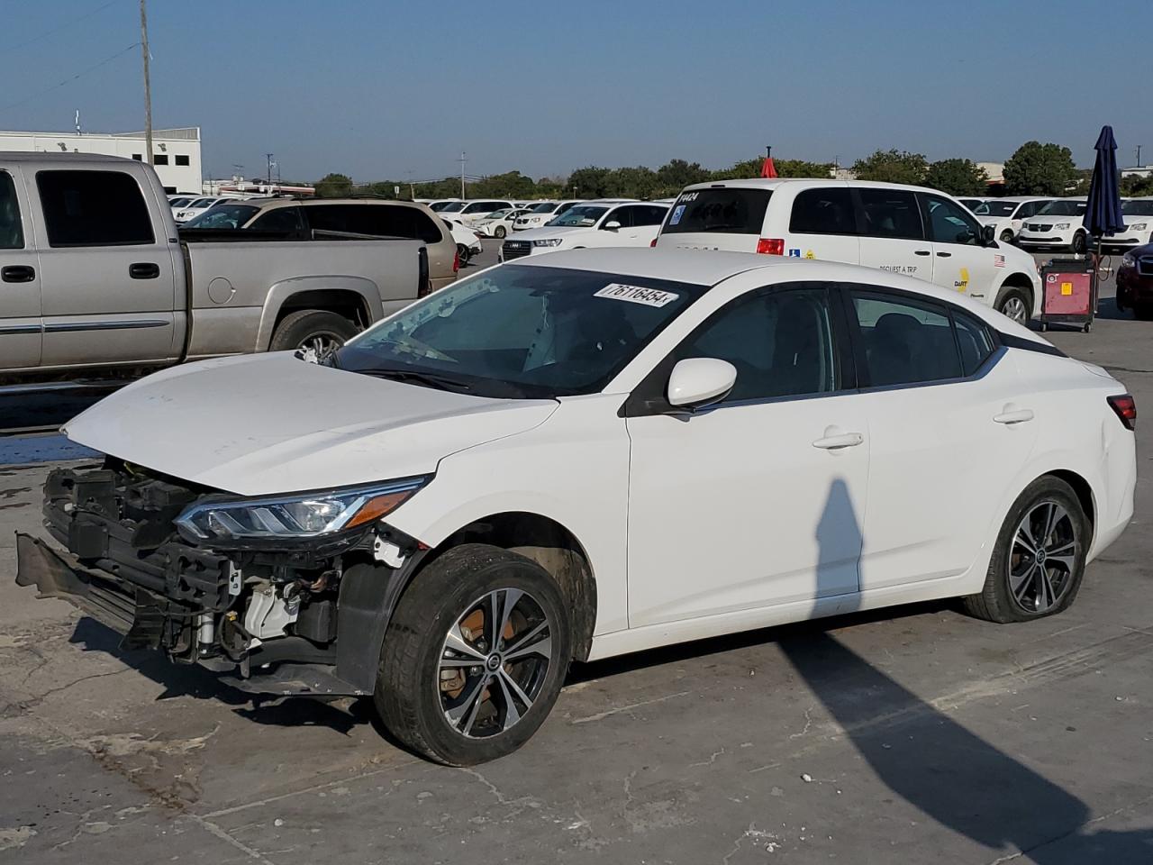 Lot #2928576729 2022 NISSAN SENTRA SV