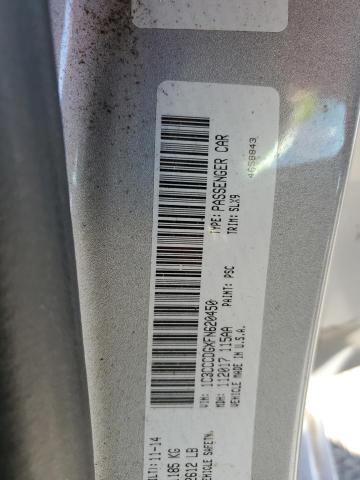 VIN 1C3CCCDGXFN620450 2015 Chrysler 200, S no.12