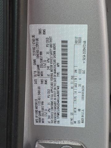 2019 FORD ESCAPE SE - 1FMCU9GD4KUA08740